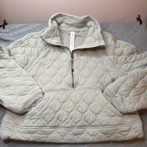 lululemon athletica Cream Puffer Jacket